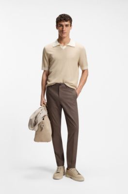 Gary sneakers i mocka med elastiskt sn&ouml;rningssystem, Beige