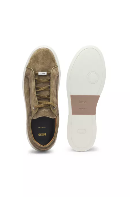 Gary low-top trainers in suede