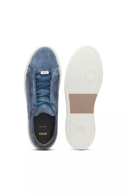 Gary low-top trainers in suede