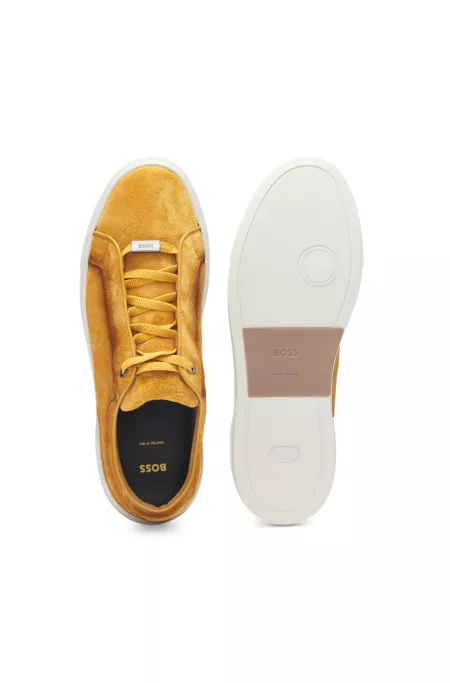 Gary low-top trainers in suede