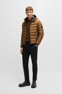 Exclusive Brown Down Jackets for Men by HUGO BOSS