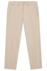 Pantalon Slim en tissu technique &agrave; &eacute;tirement quadridirectionnel, Beige