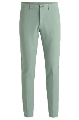 スリムフィットパンツ はっ水ストレッチファブリック
