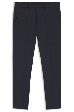 Slim-fit trousers in water-repellent stretch fabric