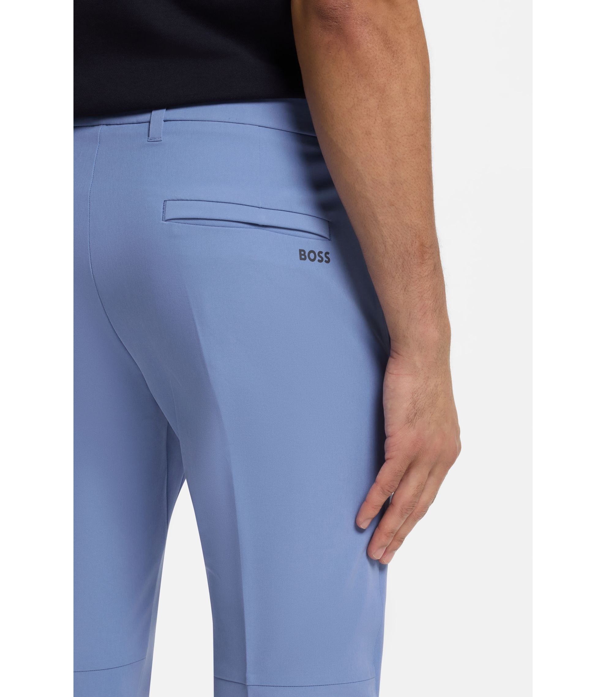【定価30800円】BOSS スリムフィットパンツ はっ水ストレッチファブリック BOSS - スリムフィットパンツ はっ水ストレッチファブリック - ライト