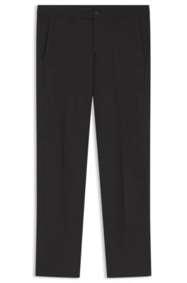 Boss Regular-fit trousers in water-repellent stretch fabric casual byxor herr – bild 4