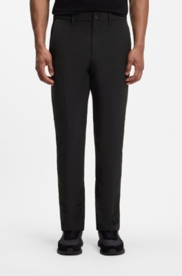 Regular-fit trousers in water-repellent stretch fabric