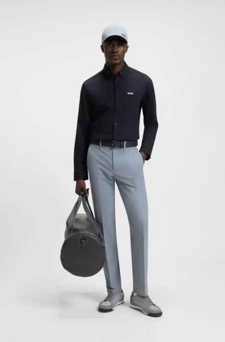 Pantalon Regular en tissu stretch déperlant