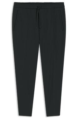 Spodnie o zwężanym kroju z hydrofobowego, elastycznego materiału