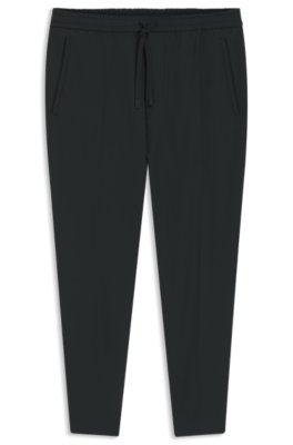 Pantalon à coupe fuselée en tissu stretch déperlant