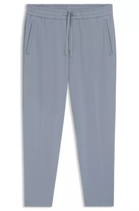 Tapered-fit trousers