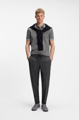 Tapered-Fit Hose, Dunkelgrau