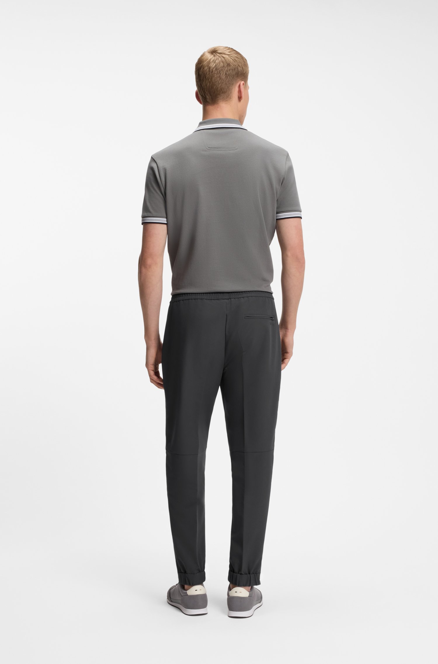 Boss Tapered-fit trousers byxor herr – bild 2