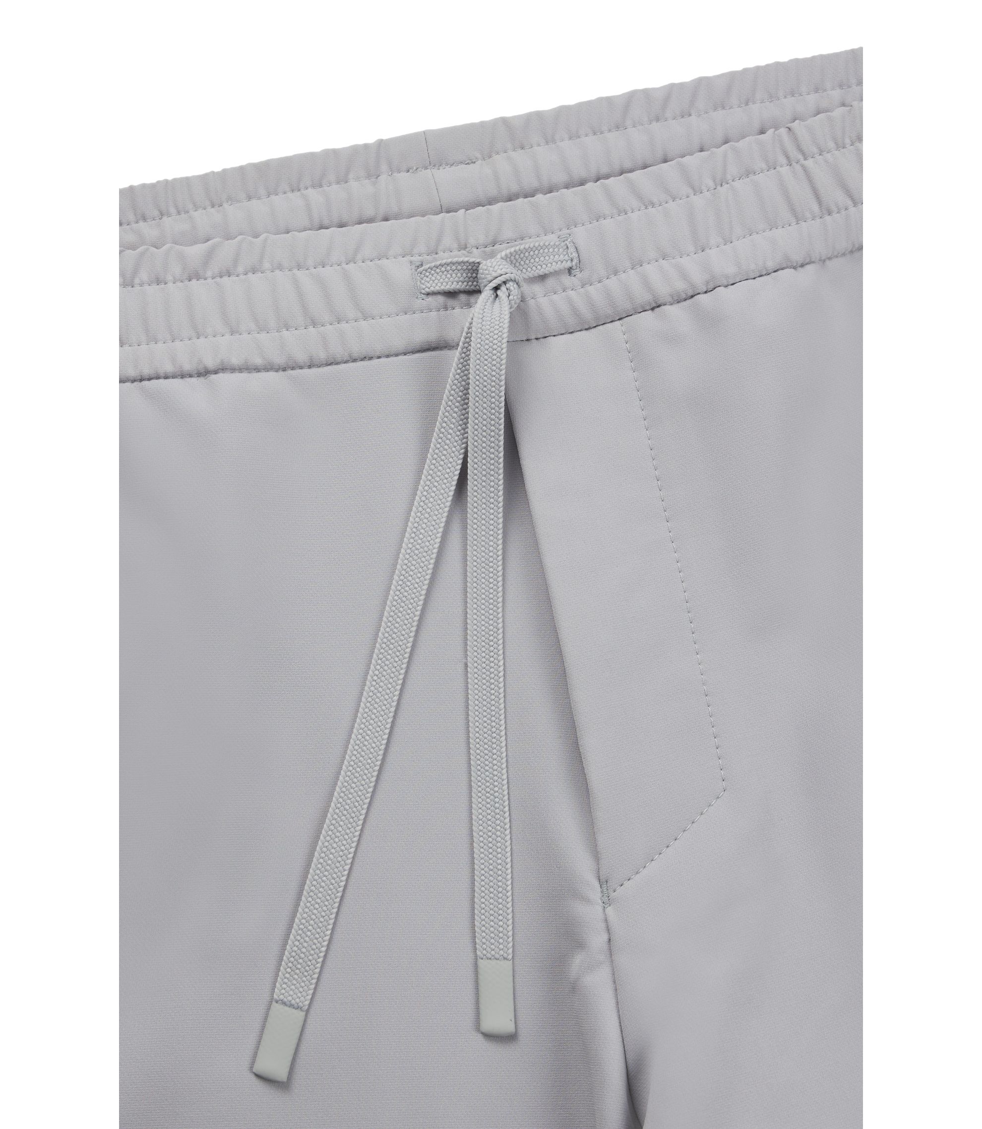 BOSS - テーパードフィットパンツ はっ水ストレッチファブリック