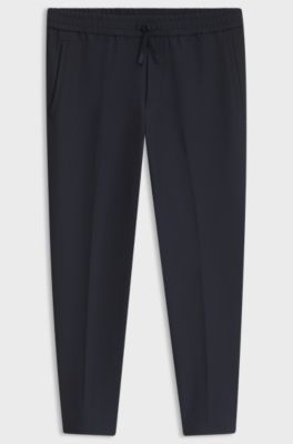 Tapered-fit trousers, Dark Blue