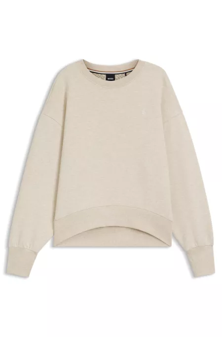 Cotton-blend sweatshirt with Double B monogram