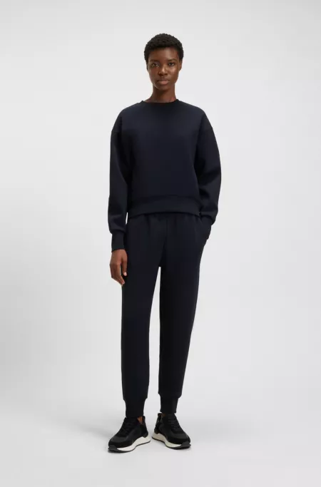 Cotton-blend sweatshirt with Double B monogram
