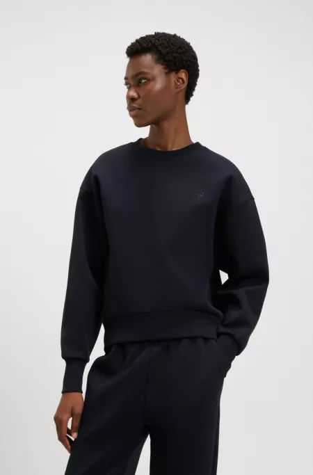 Cotton-blend sweatshirt with Double B monogram