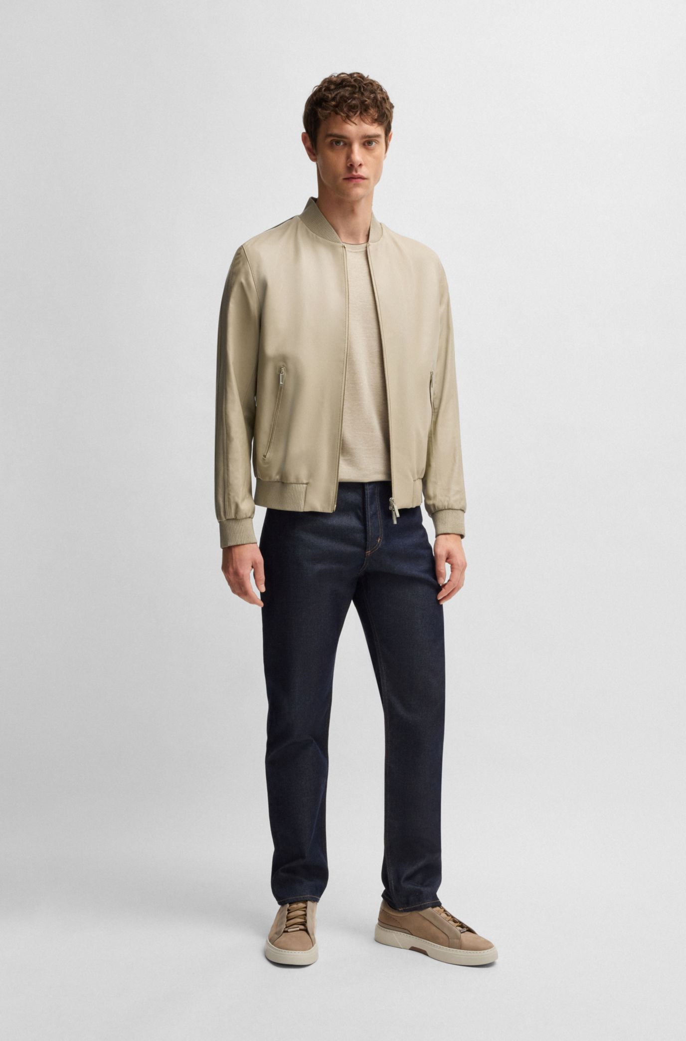 まとめ買い】 美品】AKRIS アクリス レッド パンチング