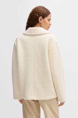 OHOTORO Boucle 2way Half Coat ohotoro Boucle 2way Half Coat