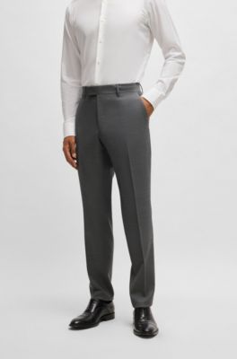 BOSS - レギュラーフィットスーツ マイクロパターン バージン