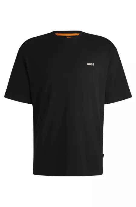 Relaxed-fit T-shirt in cotton with seasonal rear print