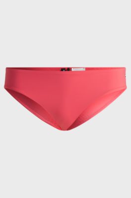 Bikini bottoms with a low rise, Dark pink