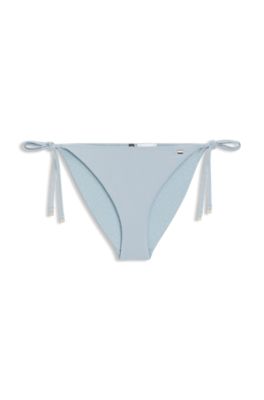 Tie-side bikini bottoms, Light Blue