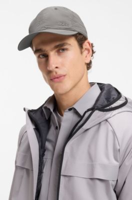 Casquette logot&eacute;e avec protection anti-UV, Gris