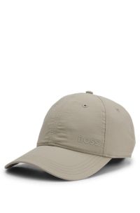 Logo cap with UV protection, Light Beige