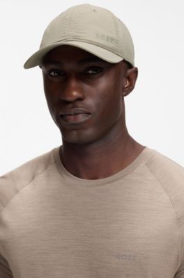Logo cap with UV protection, Light Beige