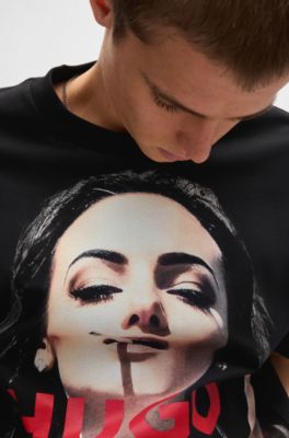 T-SHIRT OVERSIZE IN COTONE - BORDEAUX - DONNA | H&M IT
