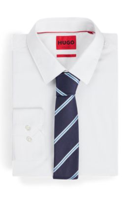HUGO
 Diamond Silk Jacquard Tie main image 1