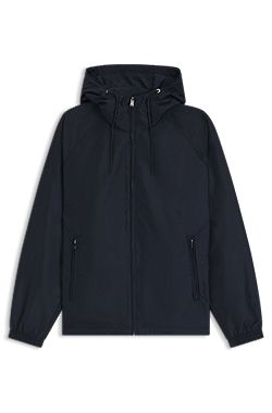 Water-repellent jacket with Double B monograms