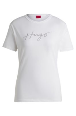 Tシャツ・カットソー HUGO BOSS 'Taut 81' T-shirt White hbna50522432_104_100?wid=1980&