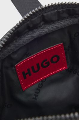 Reporter bag with logo patch, Black