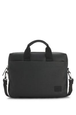 Porte-documents avec patch logoté
