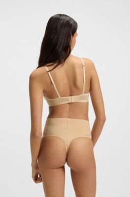 Underwire bra with moulded spacer cups, Light Beige