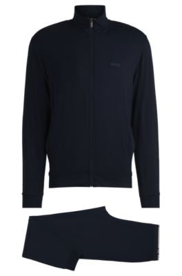 HUGO リラックスフィット トラックスーツ フレンチテリー BOSS - リラックスフィット ショートパンツ コットンテリー