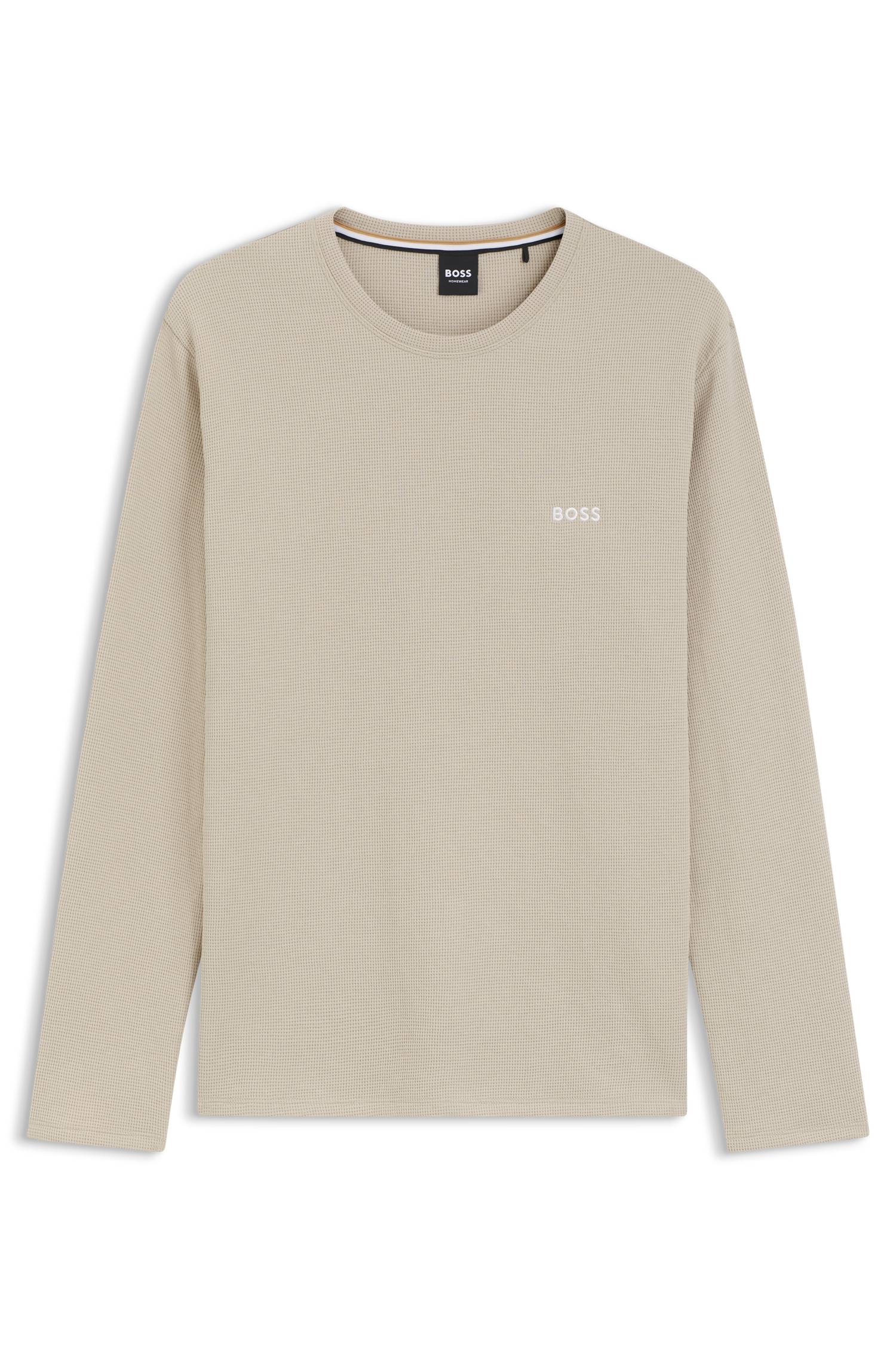 Boss Waffle Ls-Shirt pyjamas & nattlinnen herr – bild 10