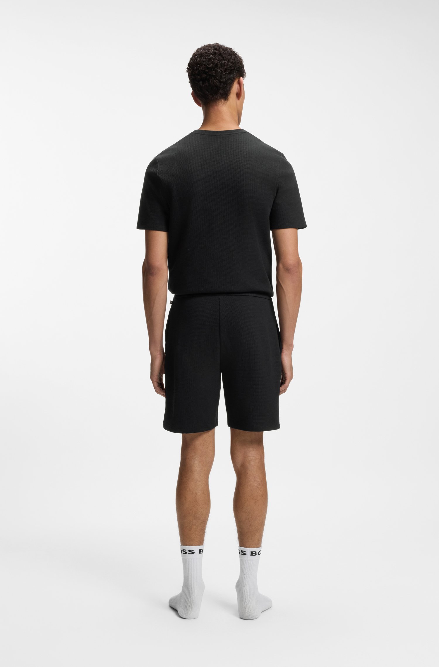 Boss Waffle pyjama shorts herr – bild 2