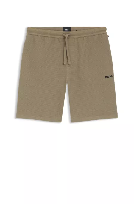 Waffle pyjama shorts