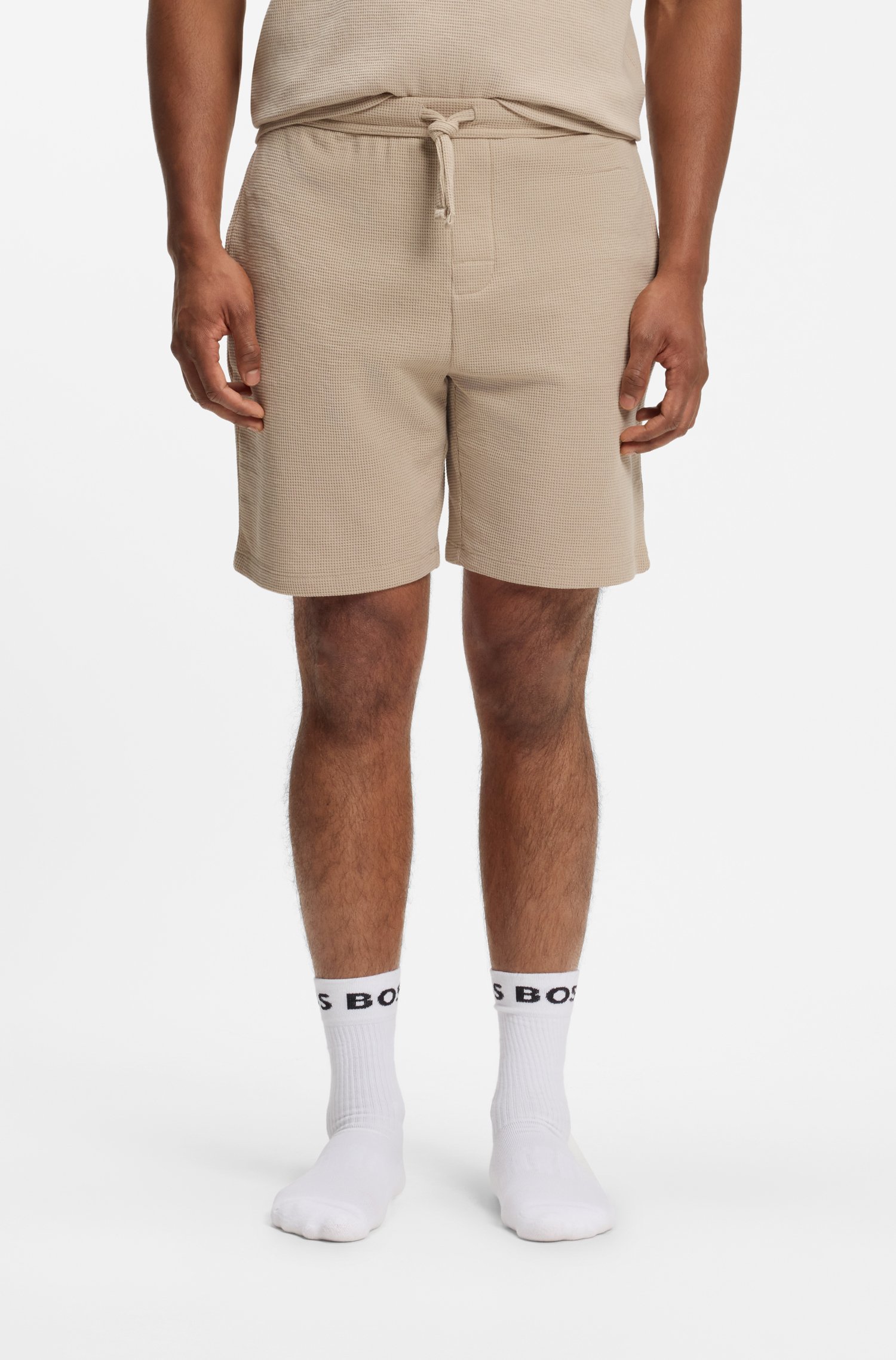 Boss Waffle pyjama shorts herr