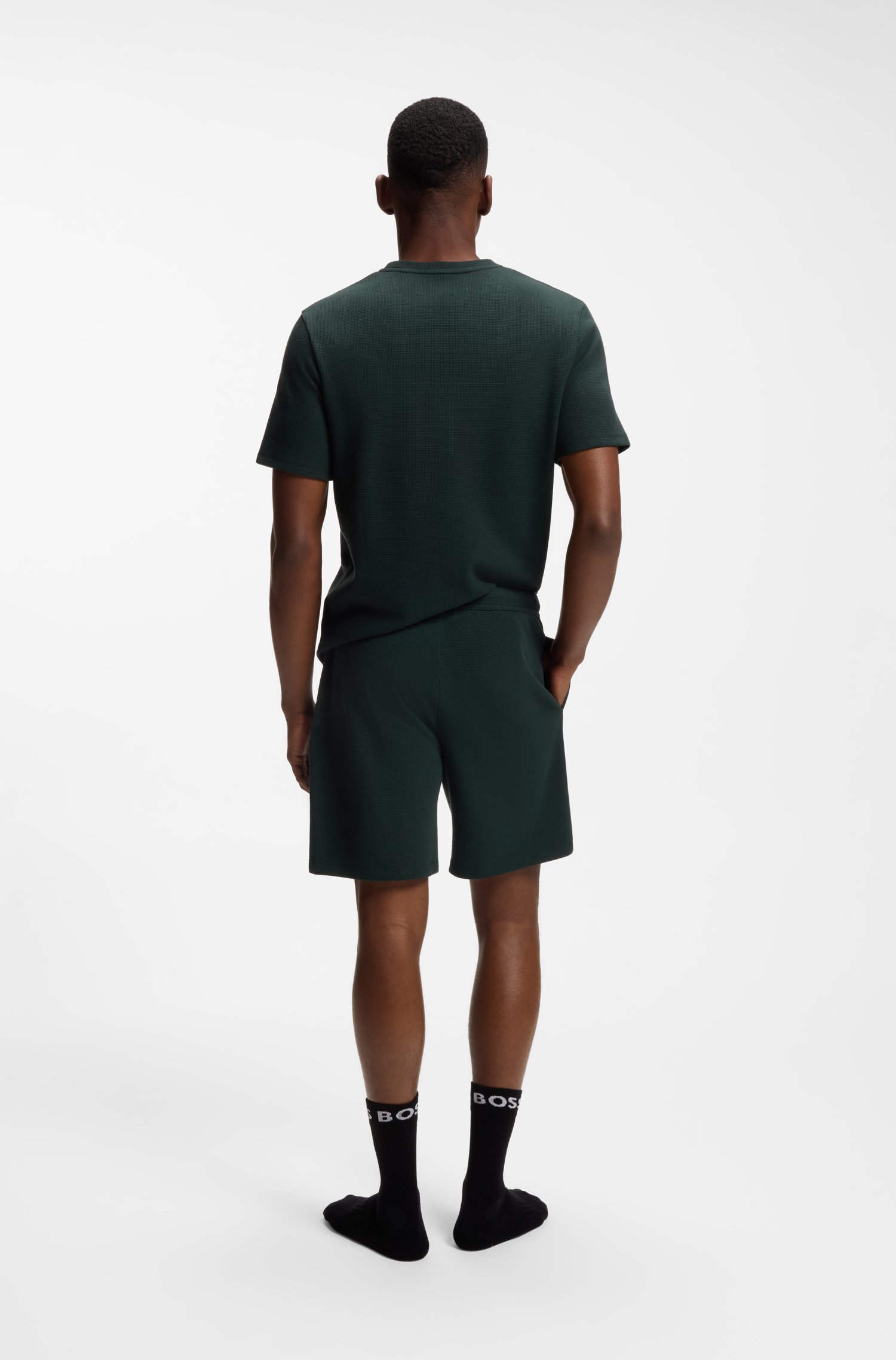 Boss Waffle pyjama shorts herr – bild 2