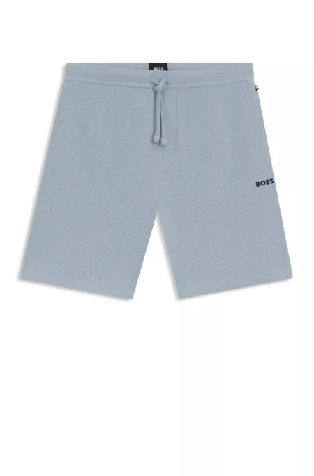 Waffle pyjama shorts