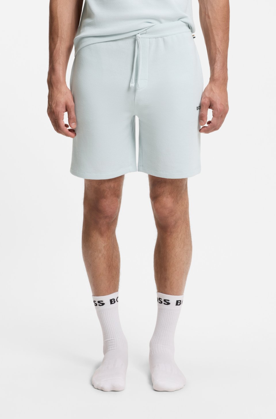 Waffle pyjama shorts