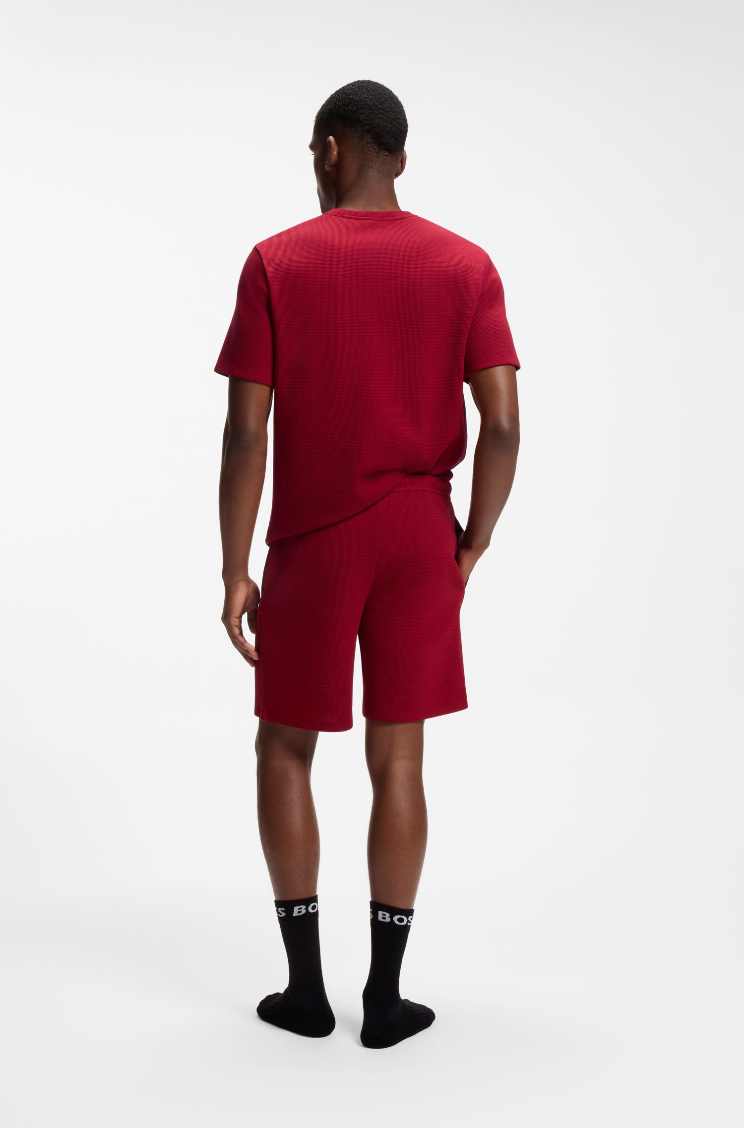 Boss Waffle pyjama shorts herr – bild 2