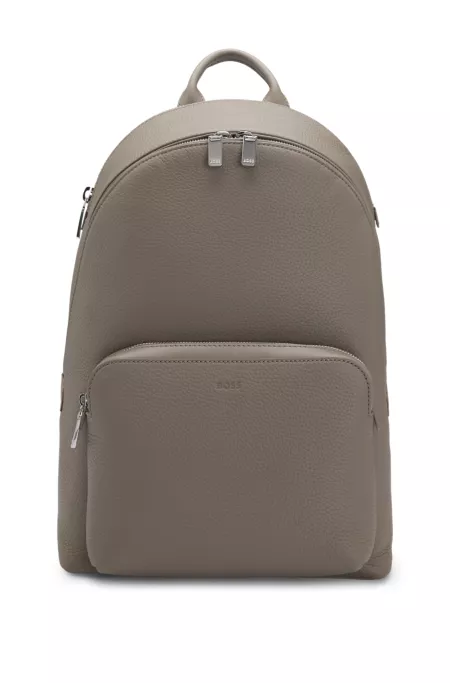 Italian-leather backpack