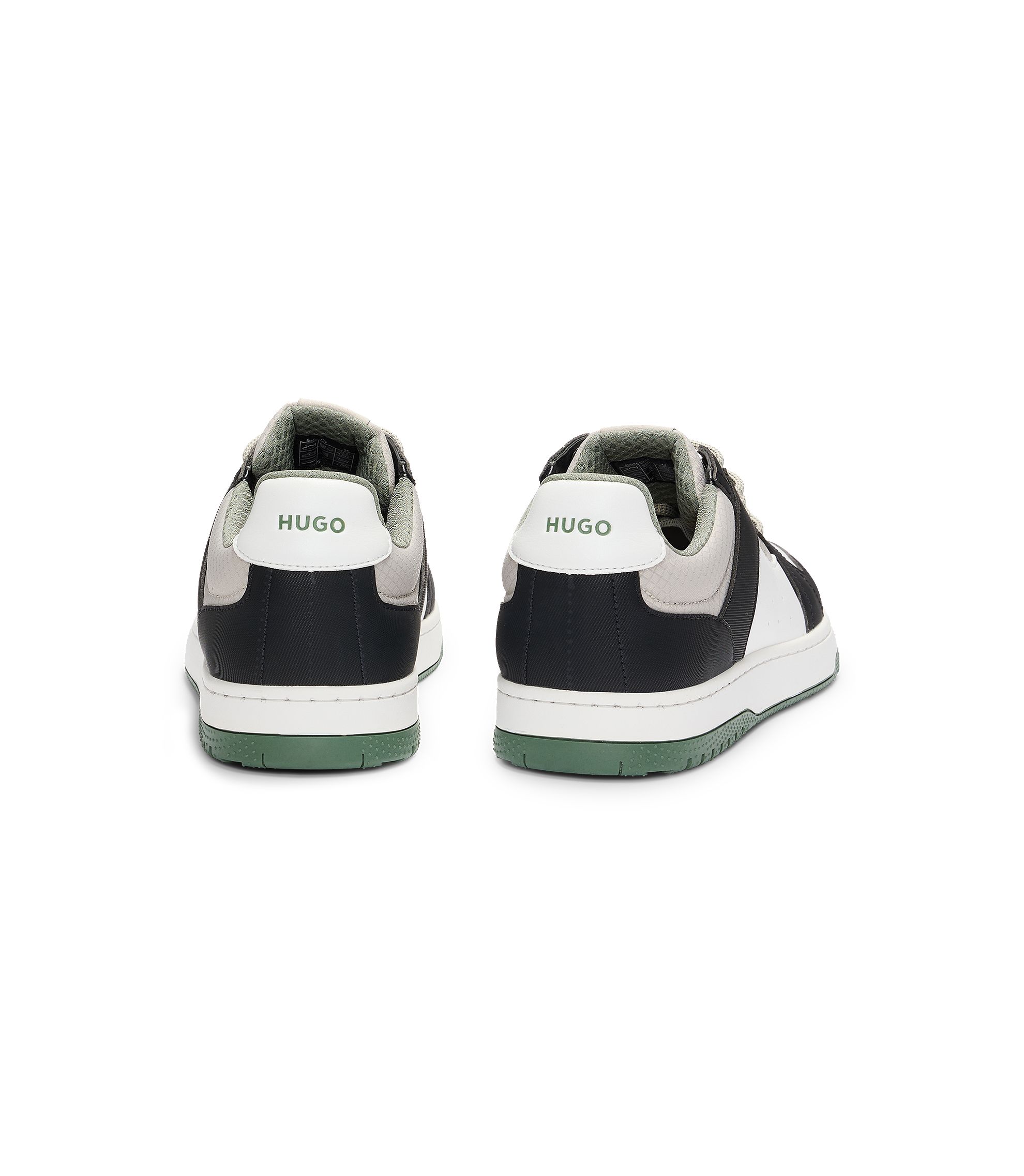 HUGO - Mixed-material trainers with ripstop and faux suede HUGO - Mixed-material trainers with ripstop and faux suede