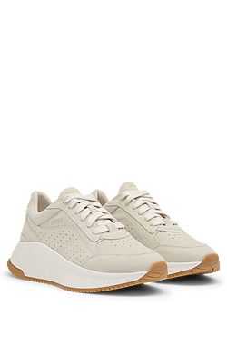 TTNM EVO trainers in suede with perforations